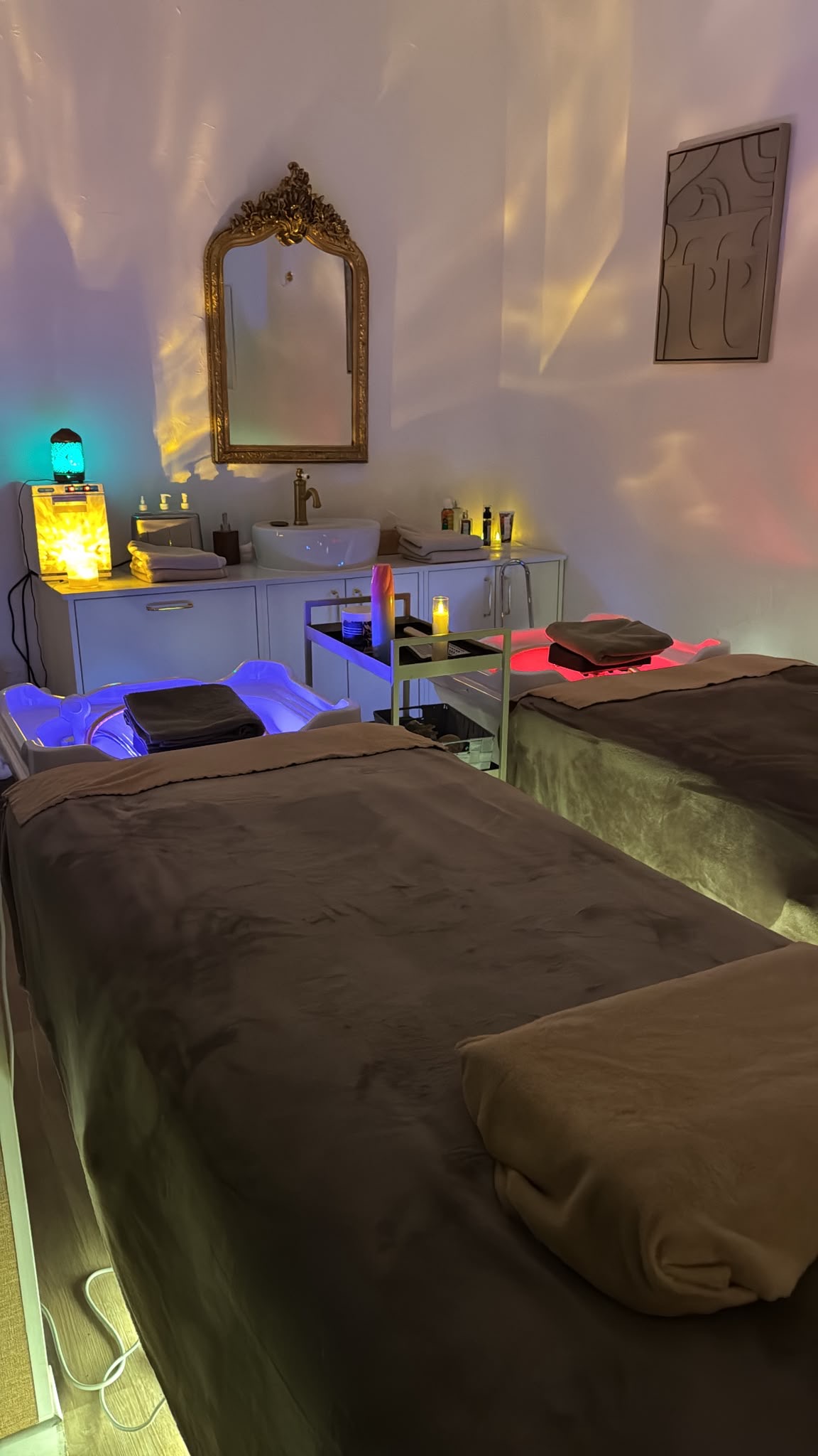 Cabine de soin en duo chez Beauty's Carré Sénart